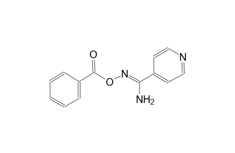 4-pyridinecarboximidamide, N'-(benzoyloxy)-