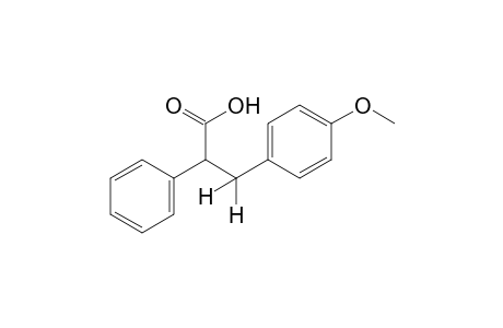 3-(p-Methoxyphenyl)-2-phenylpropionic acid