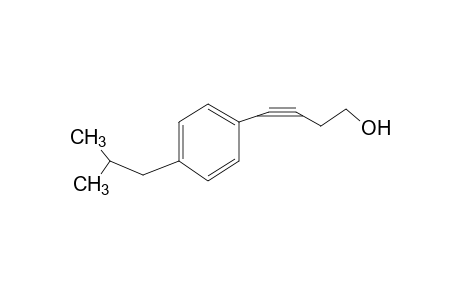 4-(p-isobutylphenyl)-3-butyn-1-ol