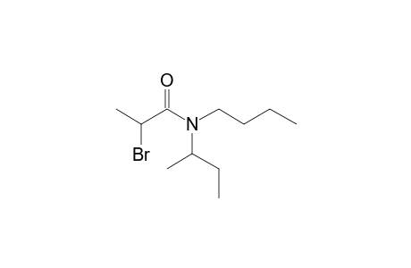 Propionamide, 2-bromo-N-(2-butyl)-N-butyl-