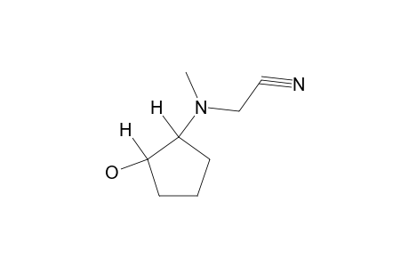 trans-[(2-HYDROXYCYCLOPENTYL)METHYLAMINO]ACETONITRILE