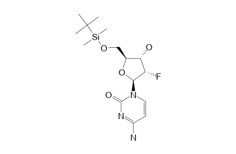 2'-DEOXY-2'-FLUORO-5'-O-TERT.-BUTYLDIMETHYLSILY-CYTIDINE