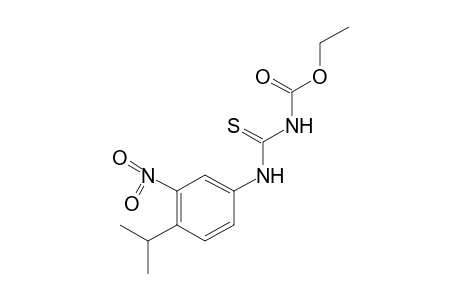 4-(3-nitro-p-cumenyl)-3-thioallophanic acid, ethyl ester