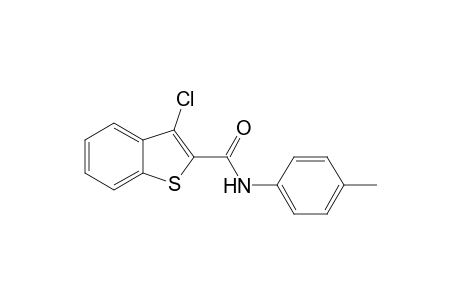 3-Chloro-N-(p-tolyl)-2-thianaphthenecarboxamide