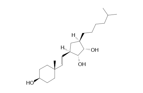 (1S,2R,3R,5R)-3-[(E)-2-(4-Hydroxy-1-methyl-cyclohexyl)-vinyl]-5-(5-methyl-hexyl)-cyclopentane-1,2-diol