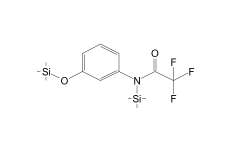 Phenol, N,O-bis(trimethylsilyl)-m-(trifluoroacetylamino)-