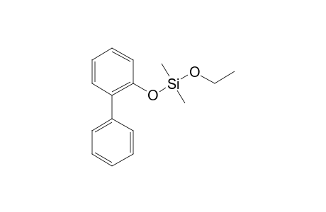 Silane, dimethyl(2-biphenyloxy)ethoxy-