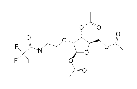 1,3,5-Tri-O-Acetyl-2-O-(2-trifluoroacetamido)ethyl-.beta.,D-ribofuranoside