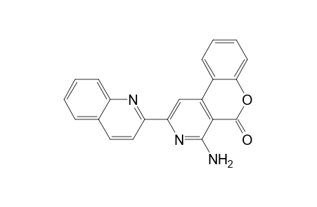 4-AMINO-2-(2-QUINOLYL)-5H-[1]BENZOPYRANO[3,4-c]PYRIDIN-5-ONE