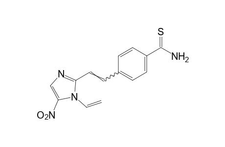 p-[2-(5-Nitro-1-vinylimidazol-2-yl)vinyl]thiobenzamide