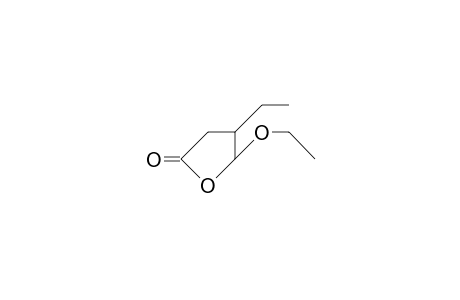 cis-5-Ethoxy-4-ethyl-tetrahydro-2-furanone