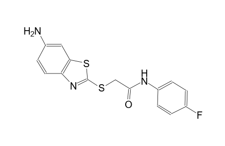 N-(4-chlorophenyl)-2-(6-amino-2-benzothiazolylthio)acetamide