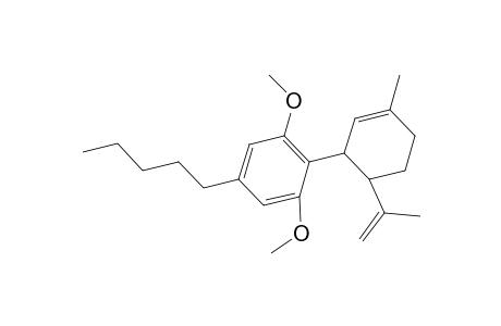 Benzene, 1,3-dimethoxy-2-[3-methyl-6-(1-methylethenyl)-2-cyclohexen-1-yl]-5-pentyl-, (1R-trans)-