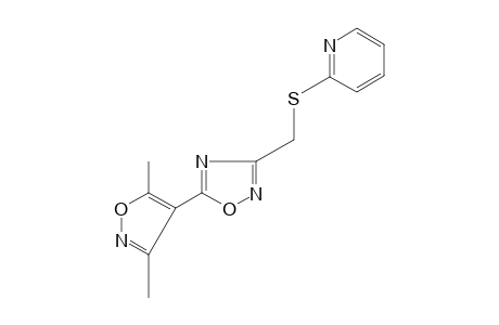 5-(3,5-dimethyl-4-isoxazolyl)-3-{[(pyridyl)thio]methyl}-1,2,4-oxadiazole