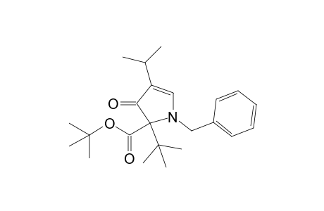 1-Benzyl-2-tert-butyl-4-isopropyl-3-oxo-2,3-dihydro-1H-pyrrole-2-carboxylic acid tert-butyl ester