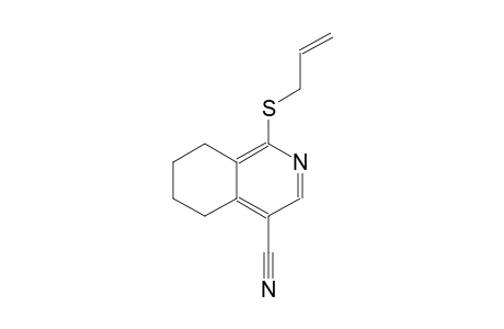 4-isoquinolinecarbonitrile, 5,6,7,8-tetrahydro-1-(2-propenylthio)-