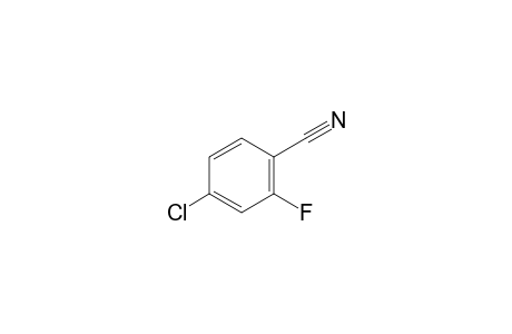 4-Chloro-2-fluorobenzonitrile