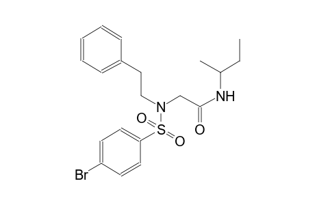 acetamide, 2-[[(4-bromophenyl)sulfonyl](2-phenylethyl)amino]-N-(1-methylpropyl)-