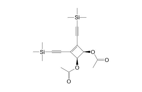 CIS-3,4-DIACETOXY-1,2-BIS-[(TRIMETHYLSILYL)-ETHYNYL]-1-CYCLOBUTENE
