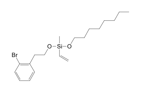 Silane, methylvinyl(2-(2-bromophenyl)ethoxy)octyloxy-