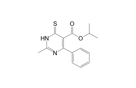 6-Phenyl-5-isopropoxycarbonyl-2-methyl-4-thioxopyrimidine