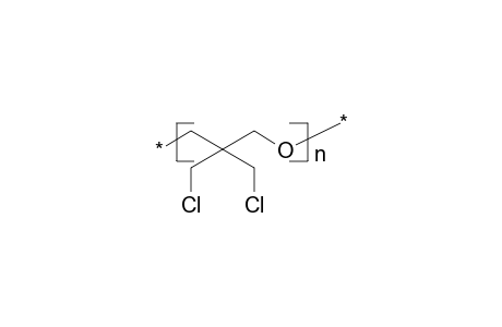 Poly[Bis(2-chloromethyl)oxytrimethylene] poly[bis(2-chloromethyl)oxetane]