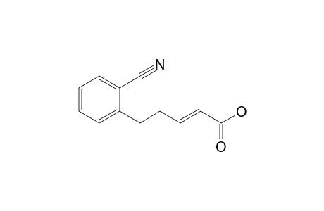 (E)-5-(2-Cyanophenyl)pent-2-enoic acid