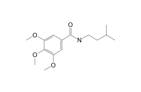 Benzamide, 3,4,5-trimethoxy-N-3-methylbutyl-