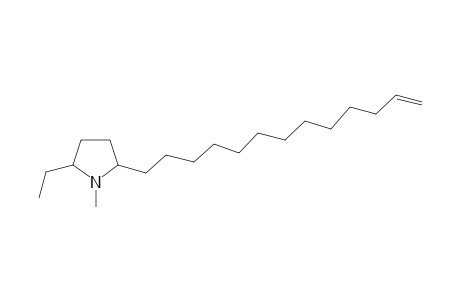 2-Ethyl-5-(13-tetradecenyl)pyrrolidine