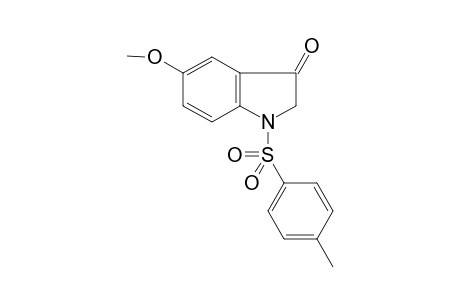 5-Methoxy-1-(4-methylphenylsulfonyl)-2,3-dihydro-1H-indol-3-one