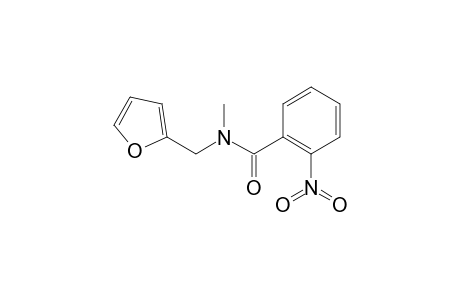 N-(2-Furylmethyl)-2-nitrobenzamide, N-methyl-