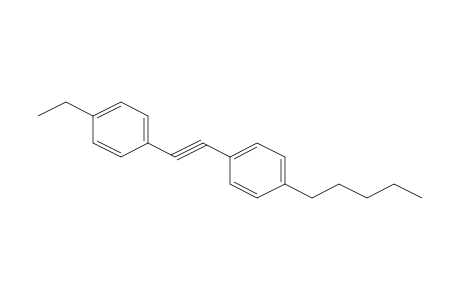 1-Ethyl-4-[(4-pentylphenyl)ethynyl]benzene