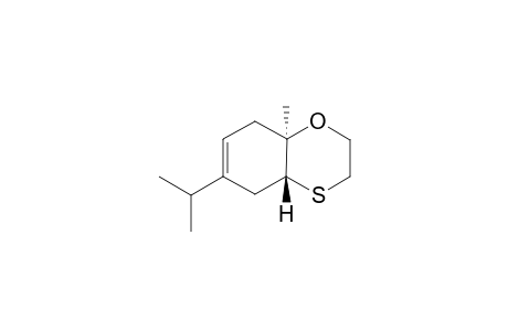 (4aR,8aR)-6-isopropyl-8a-methyl-2,3,4a,5,8,8a-hexahydrobenzo[b][1,4]oxathiine