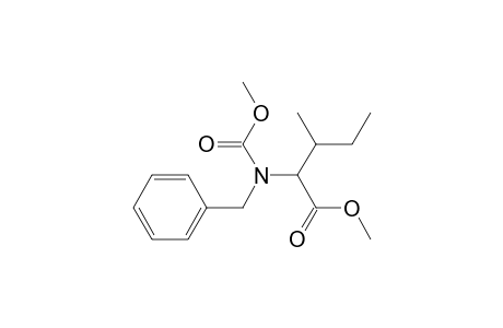 Benzyl-L-isoleucine, N-methoxycarbonyl-, methyl ester