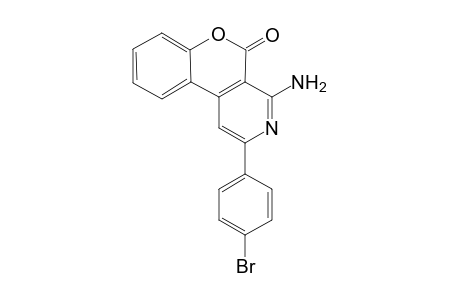 4-Amino-2-(4-bromophenyl)-5H-benzo[2,3]pyrano[5,4-c]pyridin-5-one