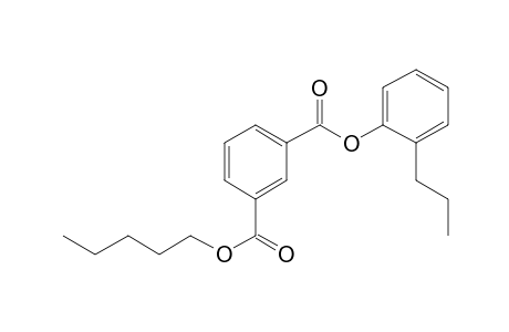 Isophthalic acid, pentyl 2-propylphenyl ester