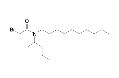 Acetamide, 2-bromo-N-(2-pentyl)-N-decyl-