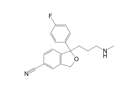 1-(4-fluorophenyl)-1-(3-(methylamino)propyl)-1,3-dihydro-2-benzofuran-5-carbonitrile