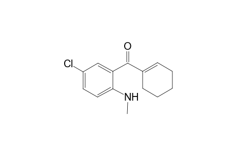 1-(5'-Chloro-2'-methylaminobenzoyl)-cyclohex-1-ene