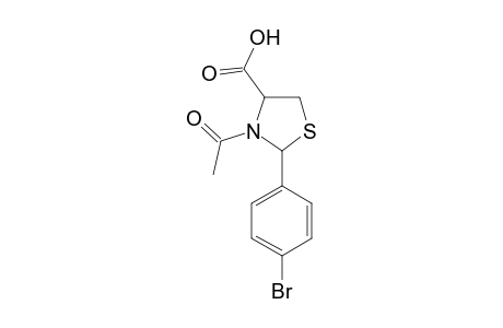 3-Acetyl-2-(4-bromophenyl)thiazolidine-4-carboxylic acid