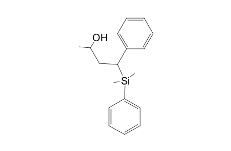 (1RS,3SR)-1-Dimethyl(phenyl)silyl-1-phenylbutan-3-ol