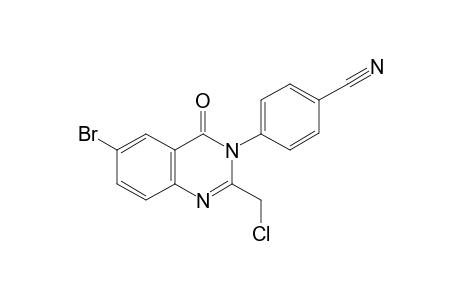 4-(6-bromo-2-(chloromethyl)-4-oxoquinazolin-3(4H)-yl)benzonitrile