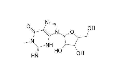 Guanosine, 1-methyl-