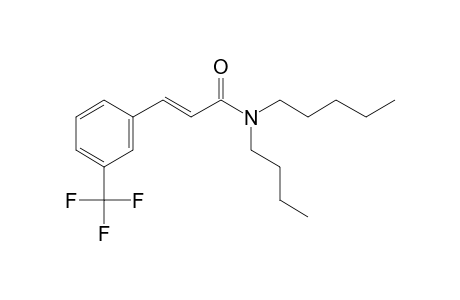 Trans-cinnamamide, 3-trifluoromethyl-N-butyl-N-pentyl-