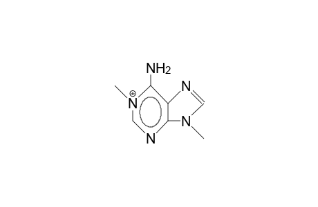 1,9-Dimethyl-adenine cation