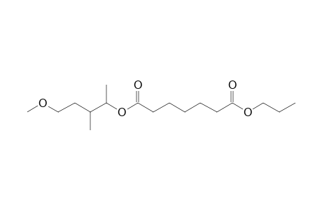 Pimelic acid, 5-methoxy-3-methylpent-2-yl propyl ester