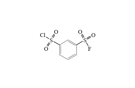 m-(fluorosulfonyl)benzenesulfonyl chloride