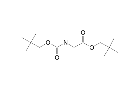 Glycine, N-neopentyloxycarbonyl-, neopentyl ester