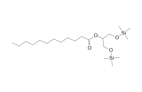 Dodecanoic acid, 2-[(trimethylsilyl)oxy]-1-[[(trimethylsilyl)oxy]methyl]ethyl ester