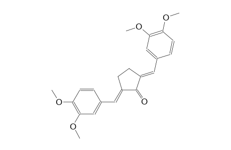 (2E,5E)-2,5-bis(3,4-dimethoxybenzylidene)cyclopentanone